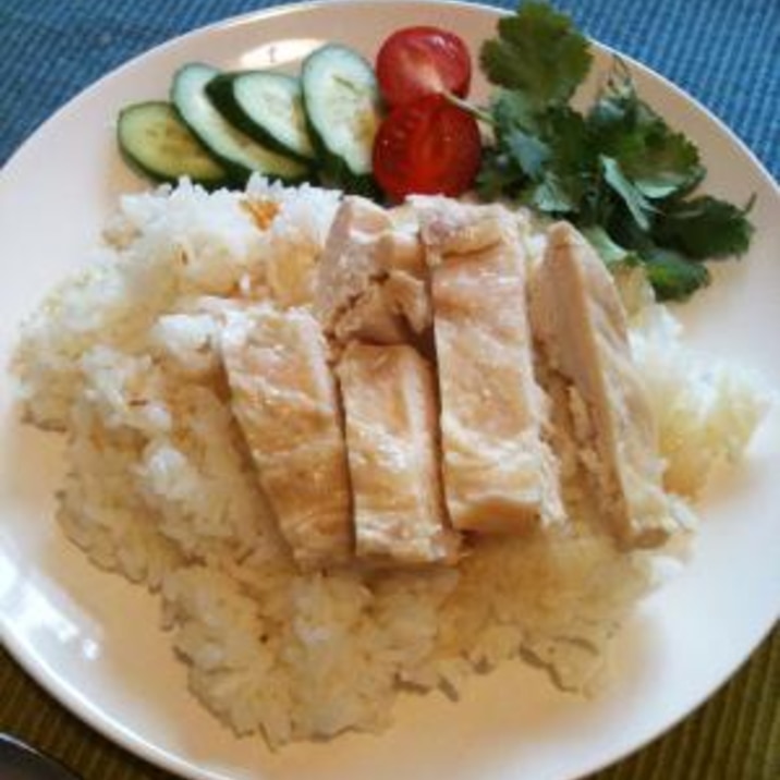 アジアンご飯 シンガポール風チキンライス レシピ 作り方 By Mamammm 楽天レシピ アジアンご飯 シンガポール風チキンライス レシピ 作り方 By Mamammm 楽天レシピ